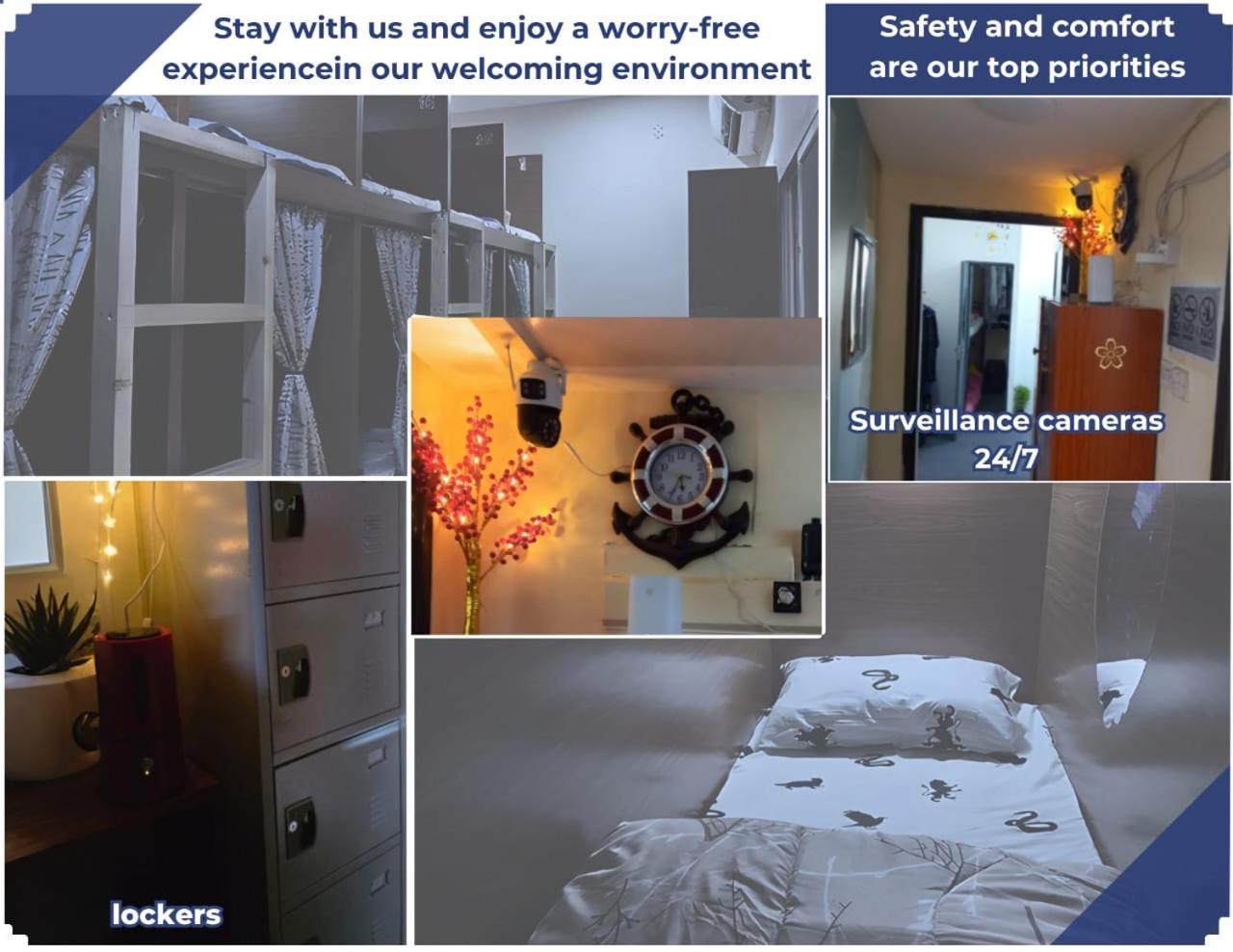 Alharaki Capsule Bed & Breakfast Dubai Bagian luar foto